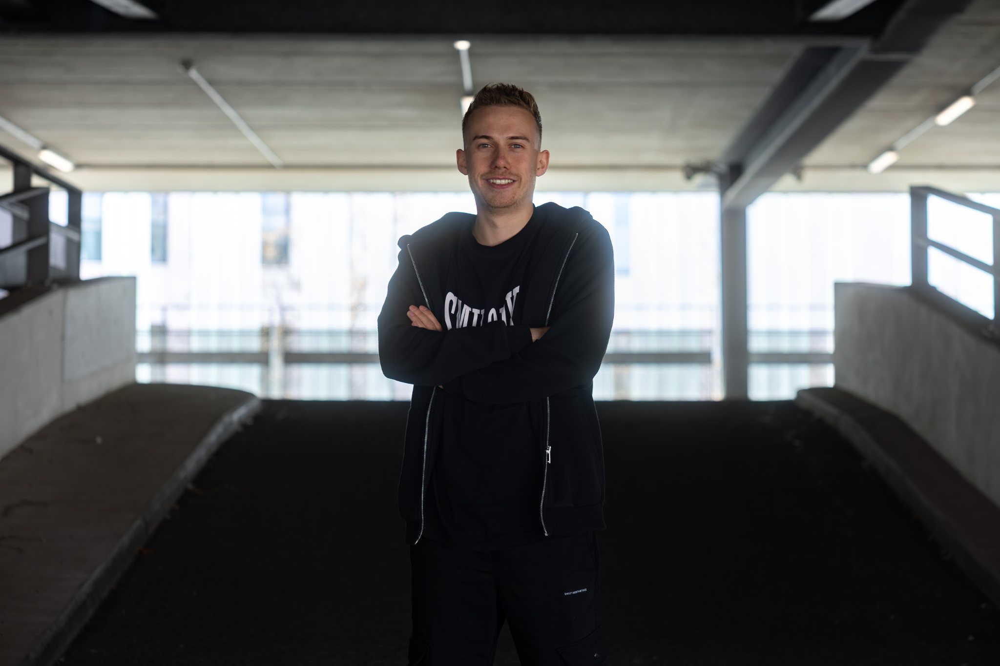Bastian Gottszky bei der Arbeit